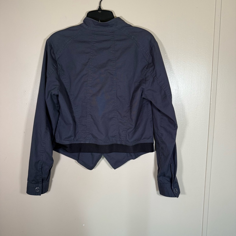 CAbi 3023 Twilight Moto Jacket Charcoal Gray Size Medium - Picture 3 of 9